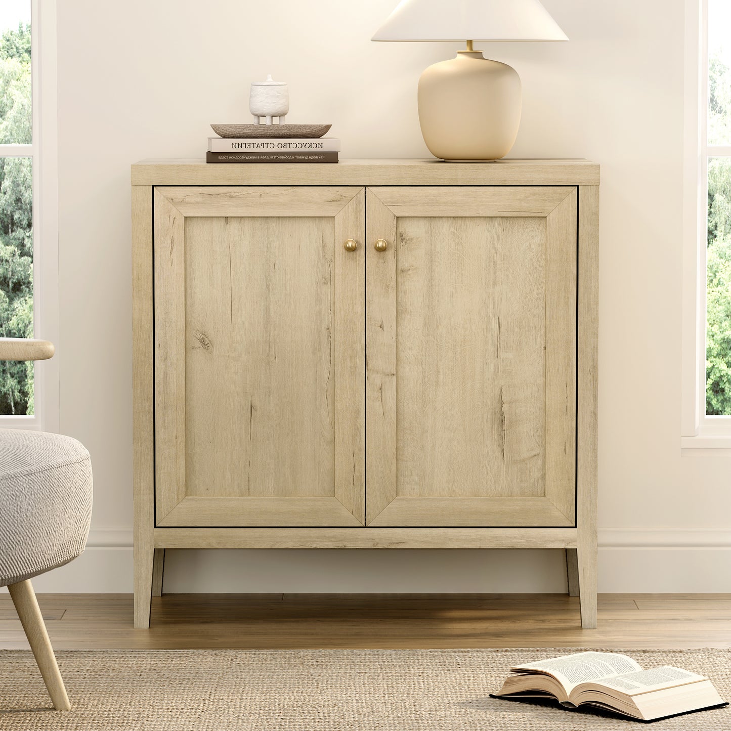 Modern Buffet Cabinet with Storage Sideboard Cabinet 3Pcs Wood cabinets for Kitchen,Living Room,Hallway