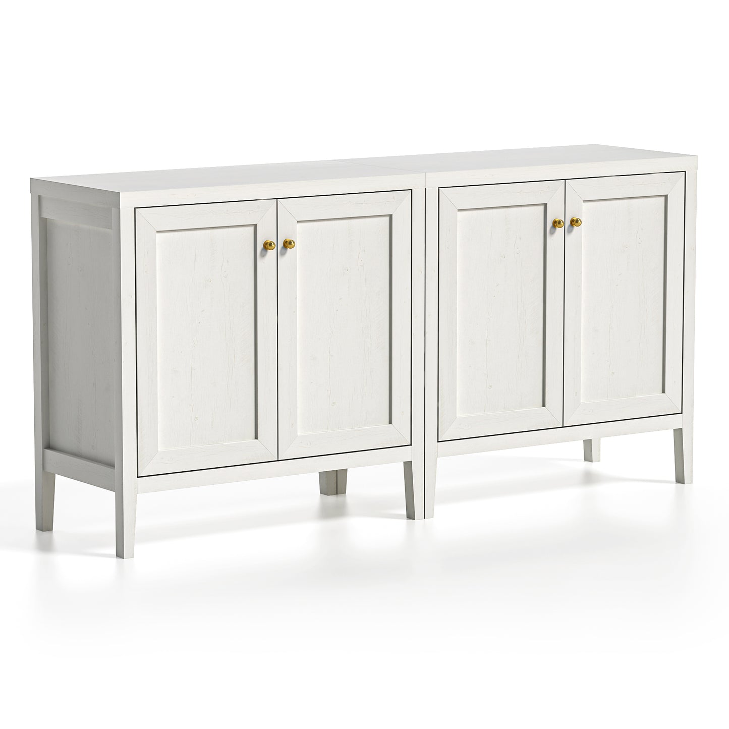 Modern Buffet Cabinet with Storage Sideboard Cabinet 3Pcs Wood cabinets for Kitchen,Living Room,Hallway