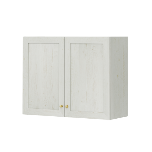 Bathroom Wall Cabinets Set of 2 Wall Mounted Storage Cabinet with Adjustable Shelves Floating Cupboard Kitchen Organizers Pantry Cabinet for Living Room, Laundry Room