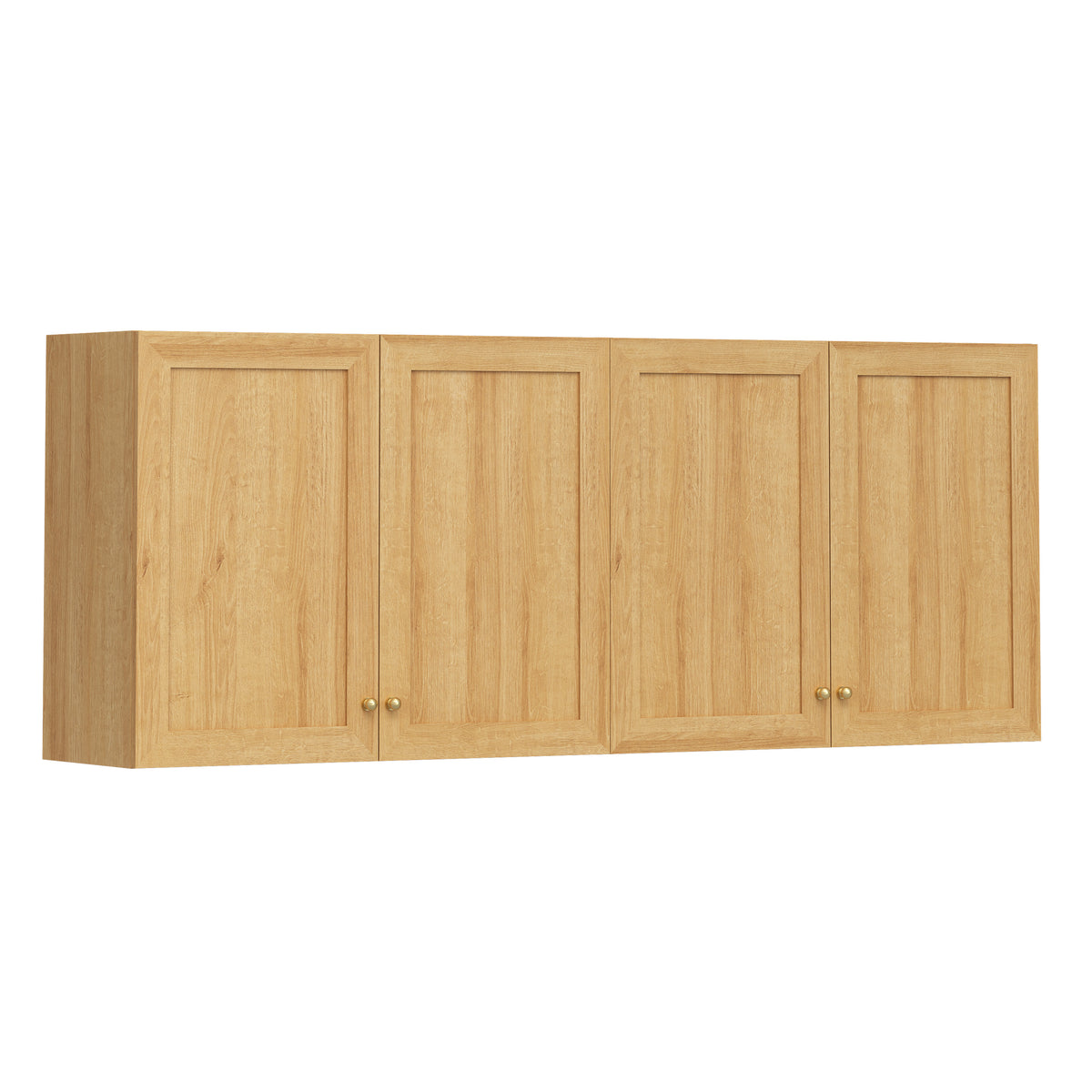 Bathroom Wall Cabinets Set of 2 Wall Mounted Storage Cabinet with Adjustable Shelves Floating Cupboard Kitchen Organizers Pantry Cabinet for Living Room, Laundry Room