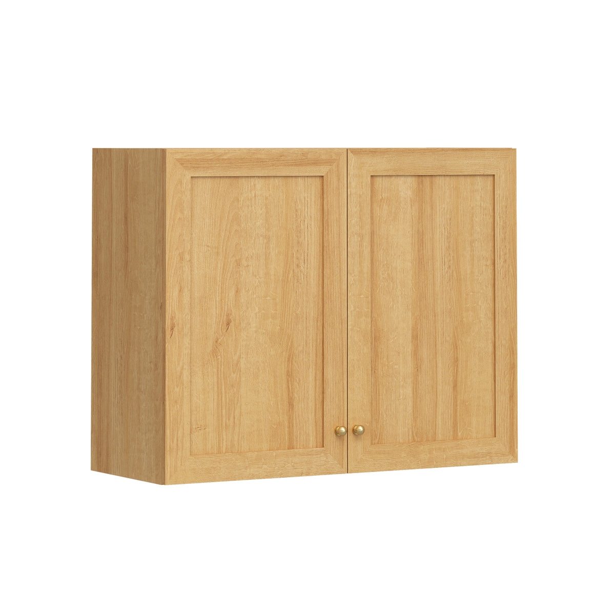Bathroom Wall Cabinets Set of 2 Wall Mounted Storage Cabinet with Adjustable Shelves Floating Cupboard Kitchen Organizers Pantry Cabinet for Living Room, Laundry Room