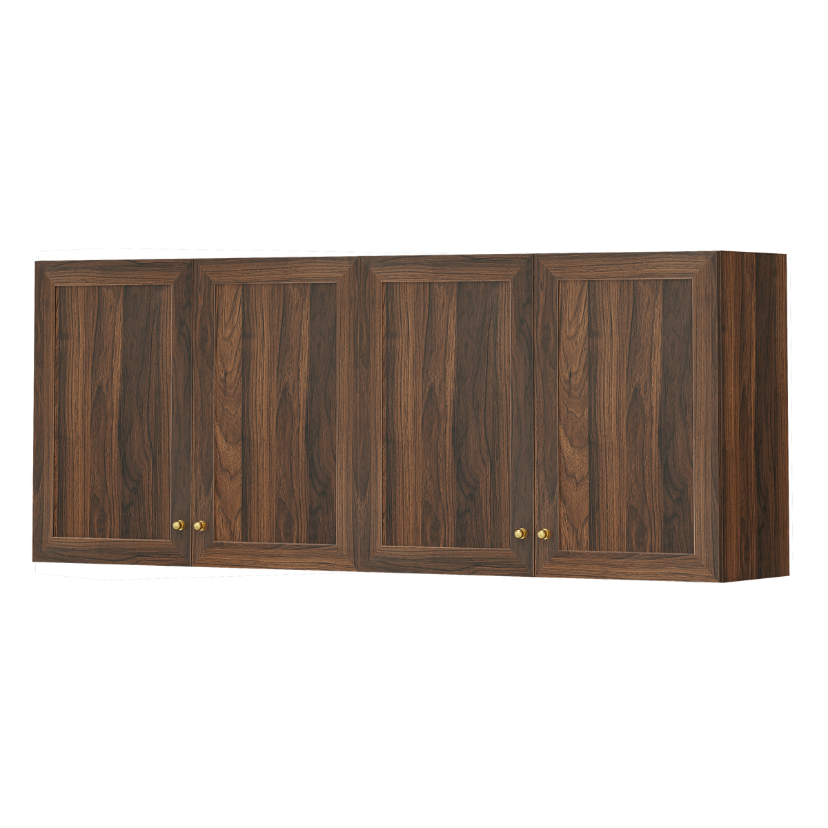 Bathroom Wall Cabinets Set of 2 Wall Mounted Storage Cabinet with Adjustable Shelves Floating Cupboard Kitchen Organizers Pantry Cabinet for Living Room, Laundry Room